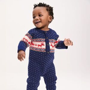 Hannah Andersson - Baby Holiday Romper (3-6 months) BRAND NEW